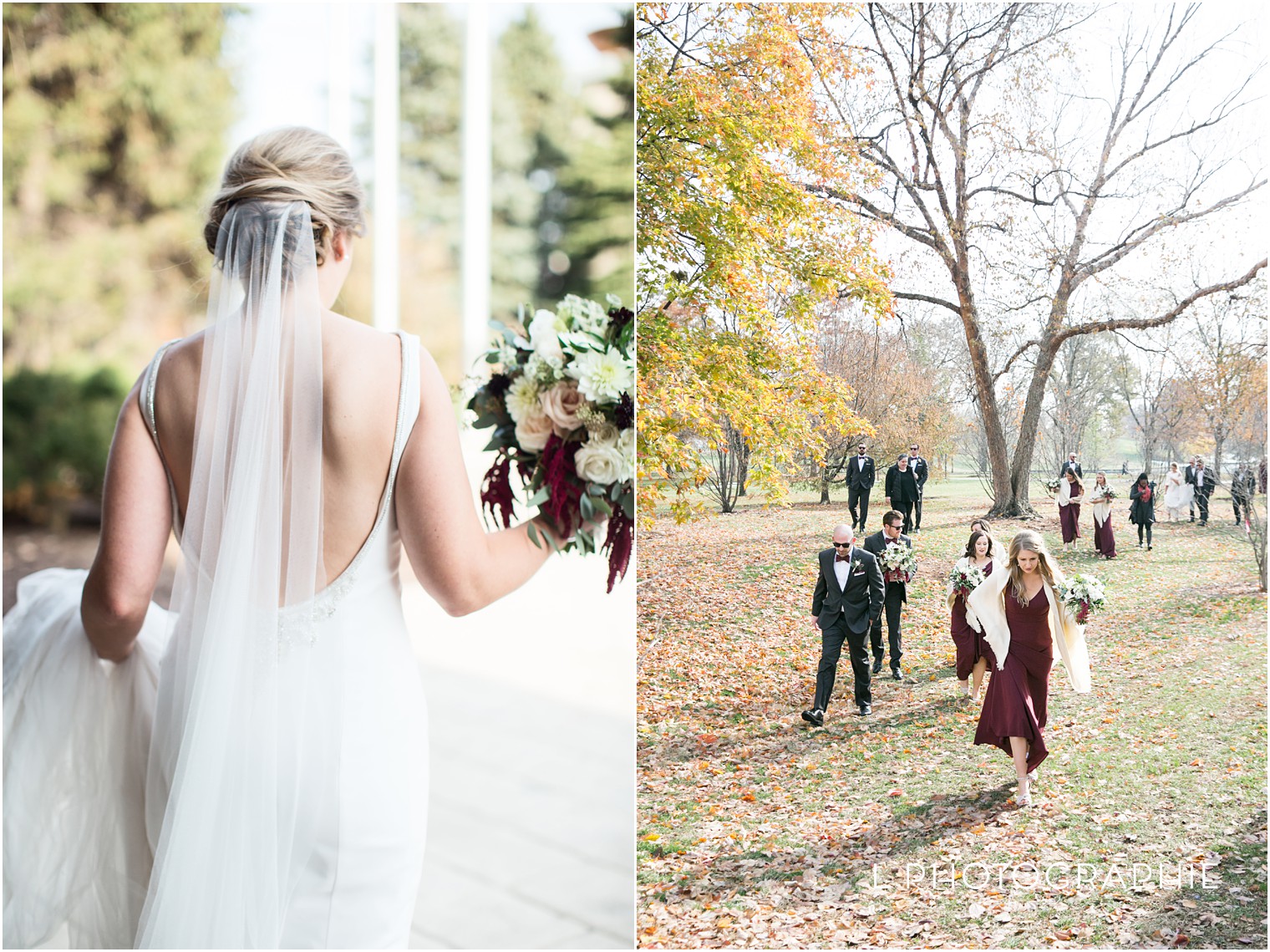 612 North,Four Seasons,Kate Hayes,L Photographie,L Photographie weddings,Midwest wedding photographer,October wedding,Old Cathedral,St. Louis wedding,St. Louis wedding photographer,St. Louis wedding photography,burgundy bridesmaid dress,fall wedding,first look,