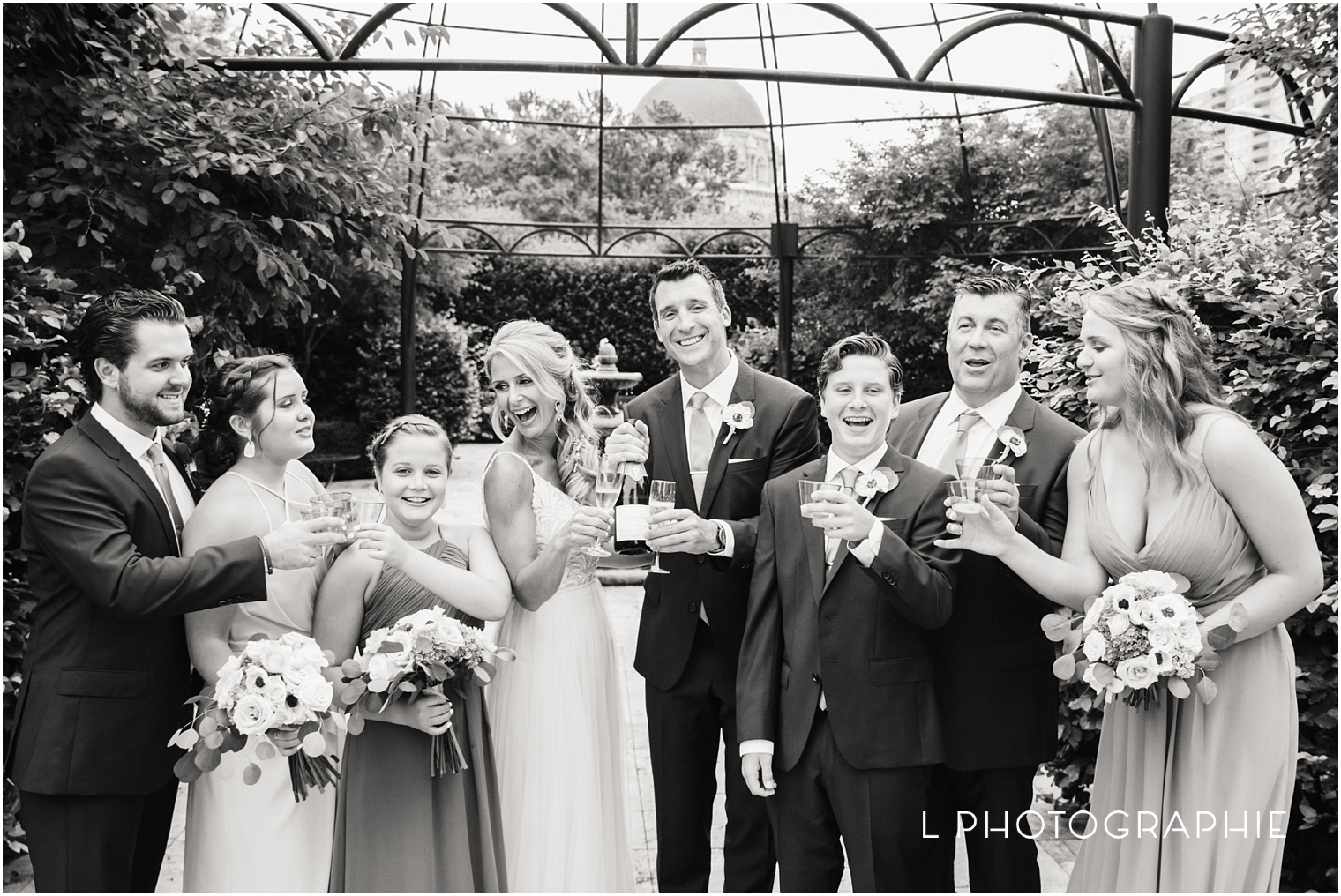 Central West End,Forest Park,June wedding,Kate Hayes,L Photographie,L Photographie weddings,Maronite Heritage Institute,Midwest wedding photographer,St. Louis wedding,St. Louis wedding photographer,St. Louis wedding photography,St. Raymond's Maronite Cathedral,Taylor Park,lavender bridesmaid dress,purple bridesmaid dress,summer wedding,wedding photos at the Muny,