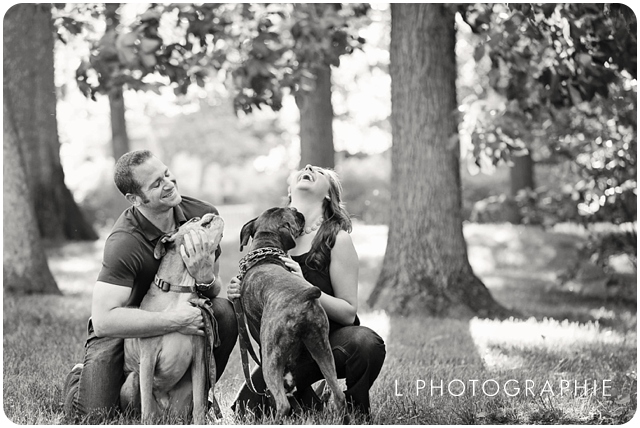 L Photographie St. Louis wedding photography engagement photos outdoor engagement session dogs Blackburn Park 02.jpg