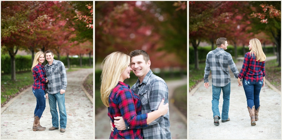 St. Louis Fall Engagement Photos with dogs forest park_013.jpg